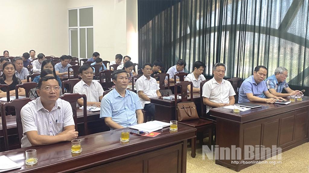 Hội nghị báo cáo viên cấp tỉnh tháng 7