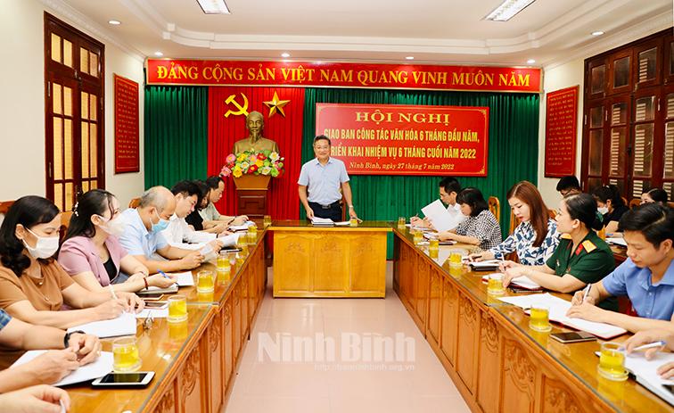 Triển khai công tác văn hóa 6 tháng cuối năm
