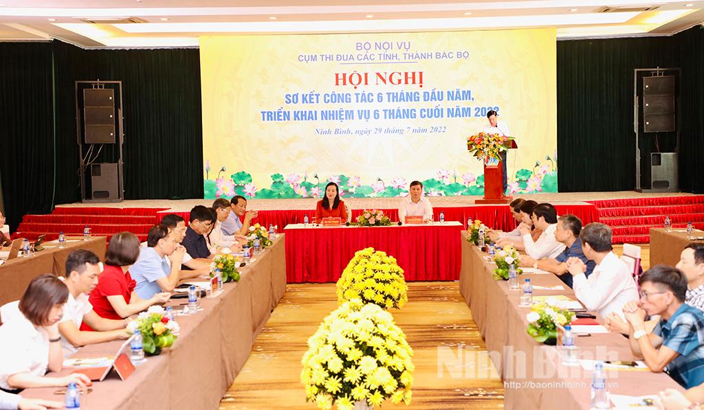 Cụm thi đua các tỉnh, thành Bắc Bộ: Triển khai nhiệm vụ công tác 6 tháng cuối năm 2022