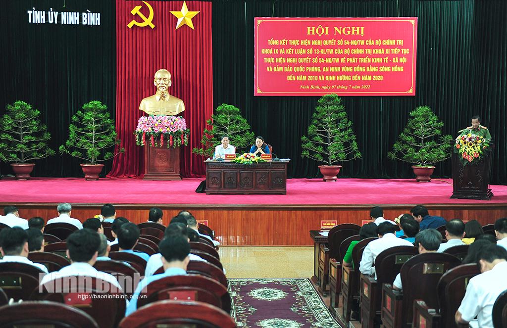 Tổng kết thực hiện Nghị quyết số 54 của Bộ Chính trị