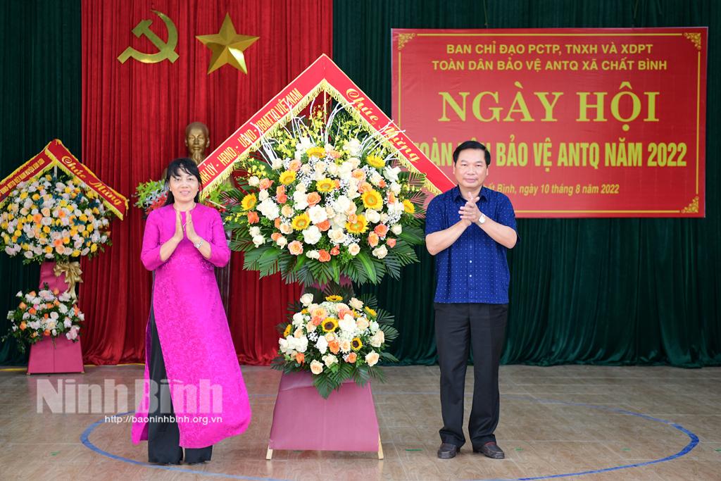 Chất Bình, Tân Bình tổ chức "Ngày hội toàn dân bảo vệ ANTQ"