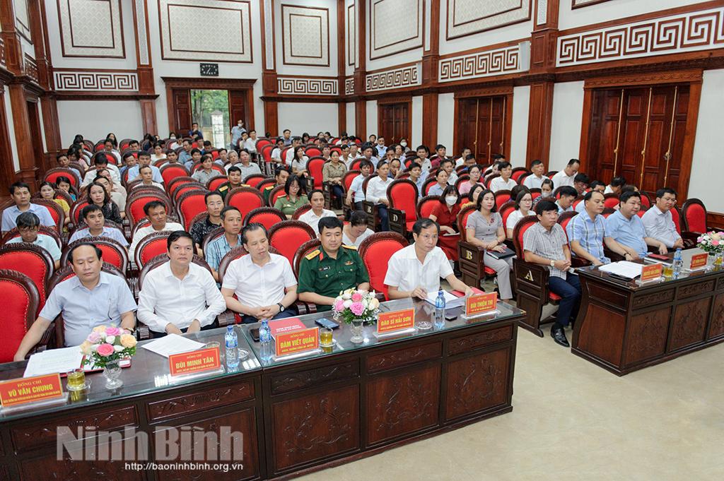 Hoa Lư: Quán triệt, triển khai các nghị quyết, văn bản của Bộ Chính trị, Ban Bí thư