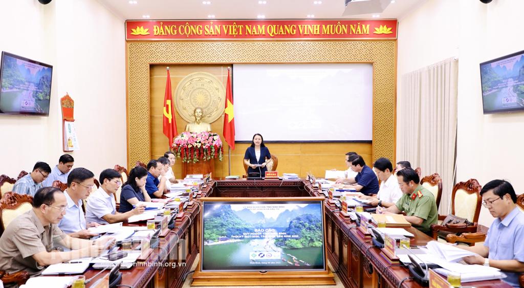 Hội nghị Ban Thường vụ Tỉnh ủy