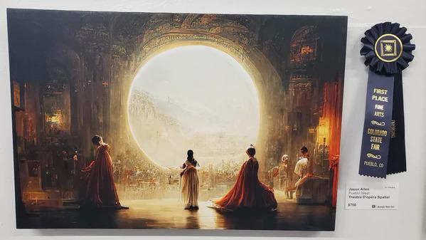 AI qua mặt họa sĩ, giành giải vẽ tranh