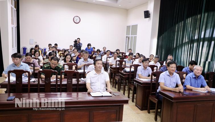 Hội nghị báo cáo viên cấp tỉnh tháng 9