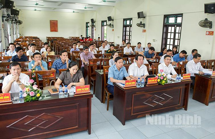 Khối thi đua các huyện, thành phố triển khai nhiệm vụ công tác những tháng cuối năm