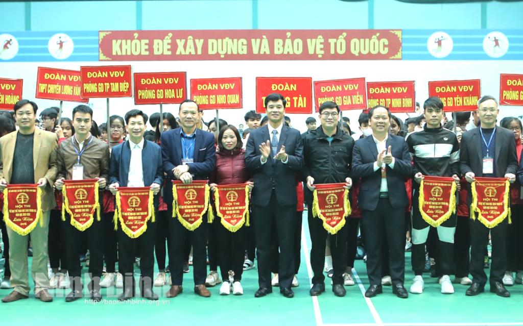 Khai mạc Hội thi thể dục thể thao học sinh trung học năm học 2022-2023