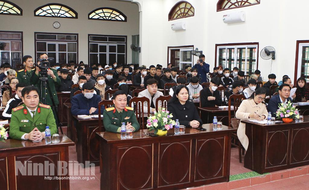 Khai giảng lớp Bồi dưỡng nhận thức về Đảng cho thanh niên ưu tú lên đường nhập ngũ năm 2023
