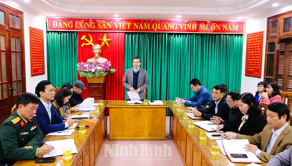 Triển khai định hướng công tác báo chí, tuyên truyền tháng 1/2023