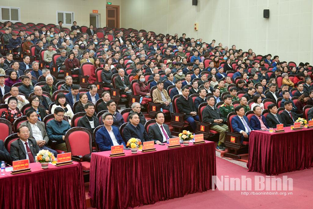 Thành ủy Ninh Bình triển khai công tác năm 2023; gặp mặt mừng Đảng, mừng Xuân