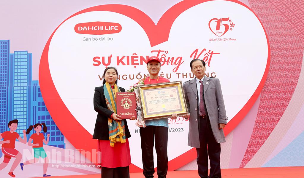 Tổ chức sự kiện tổng kết Giải "Dai-ichi Life - Cung đường yêu thương"