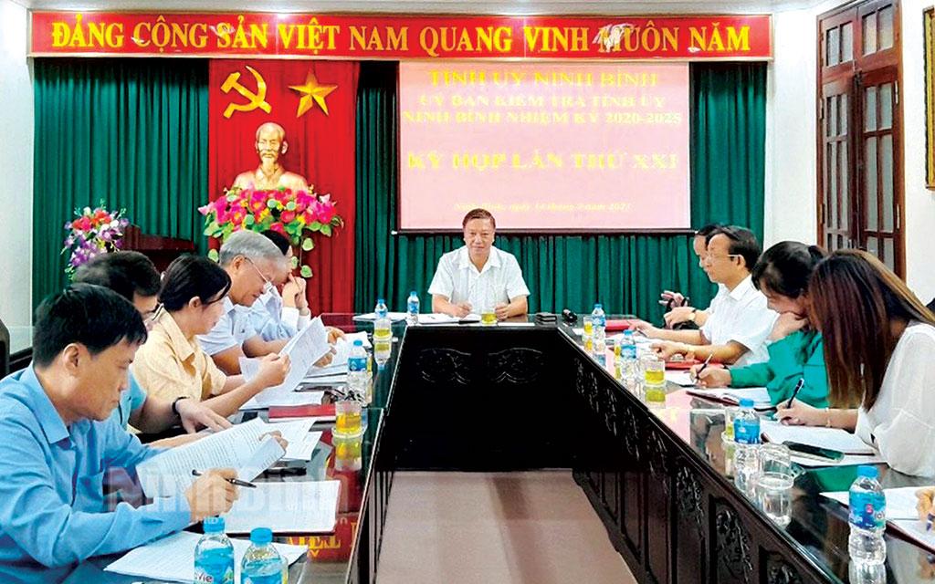 Nâng cao chất lượng công tác kiểm tra, giám sát, góp phần giữ nghiêm kỷ cương, kỷ luật của Đảng