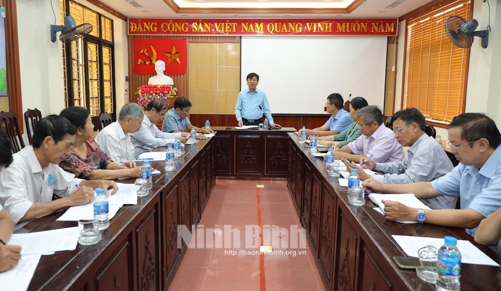 Sơ kết công tác Hội Người cao tuổi quý III