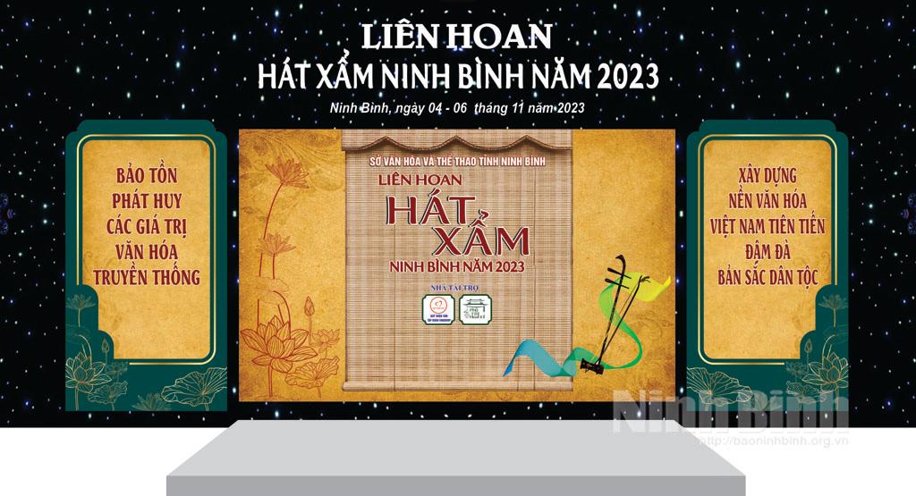 Từ ngày 4-6/11, diễn ra Liên hoan hát Xẩm Ninh Bình mở rộng năm 2023