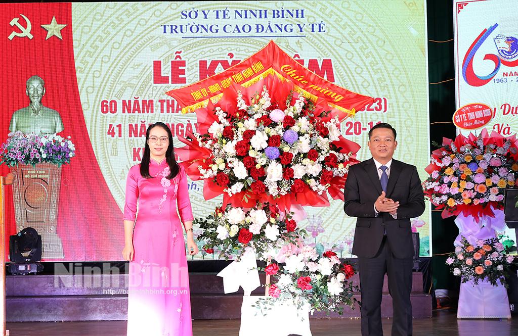 Trường Cao đẳng Y tế Ninh Bình kỷ niệm 60 năm thành lập