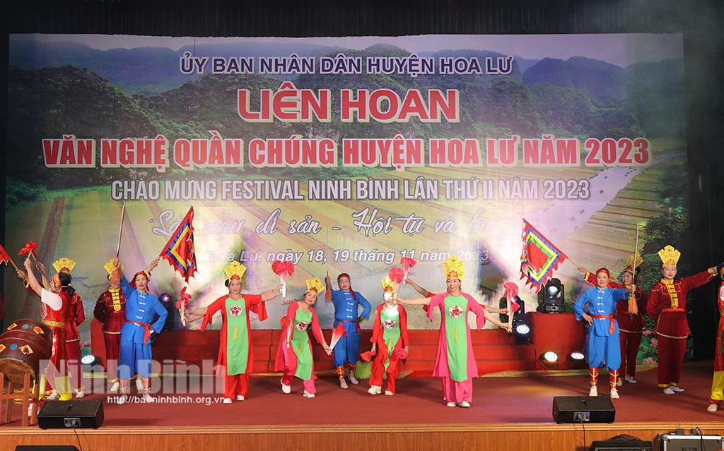 Liên hoan văn nghệ quần chúng huyện Hoa Lư