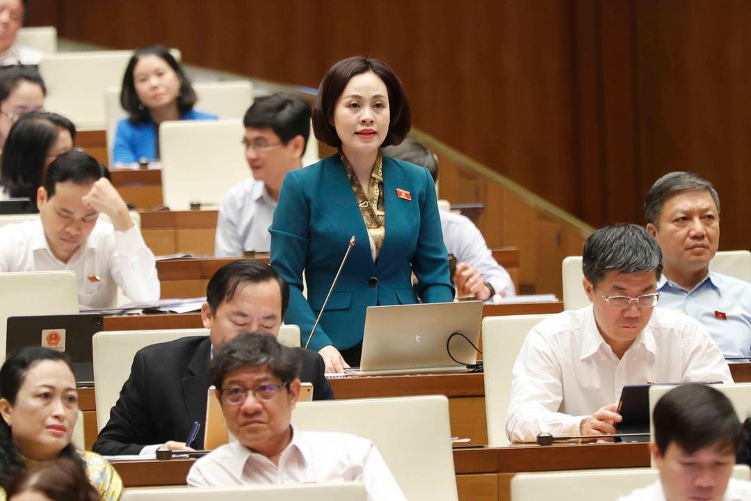 Kỳ họp thứ 6, Quốc hội khóa XV: Đại biểu Quốc hội tỉnh góp ý về dự án Luật sửa đổi, bổ sung một số điều của Luật Đấu giá tài sản