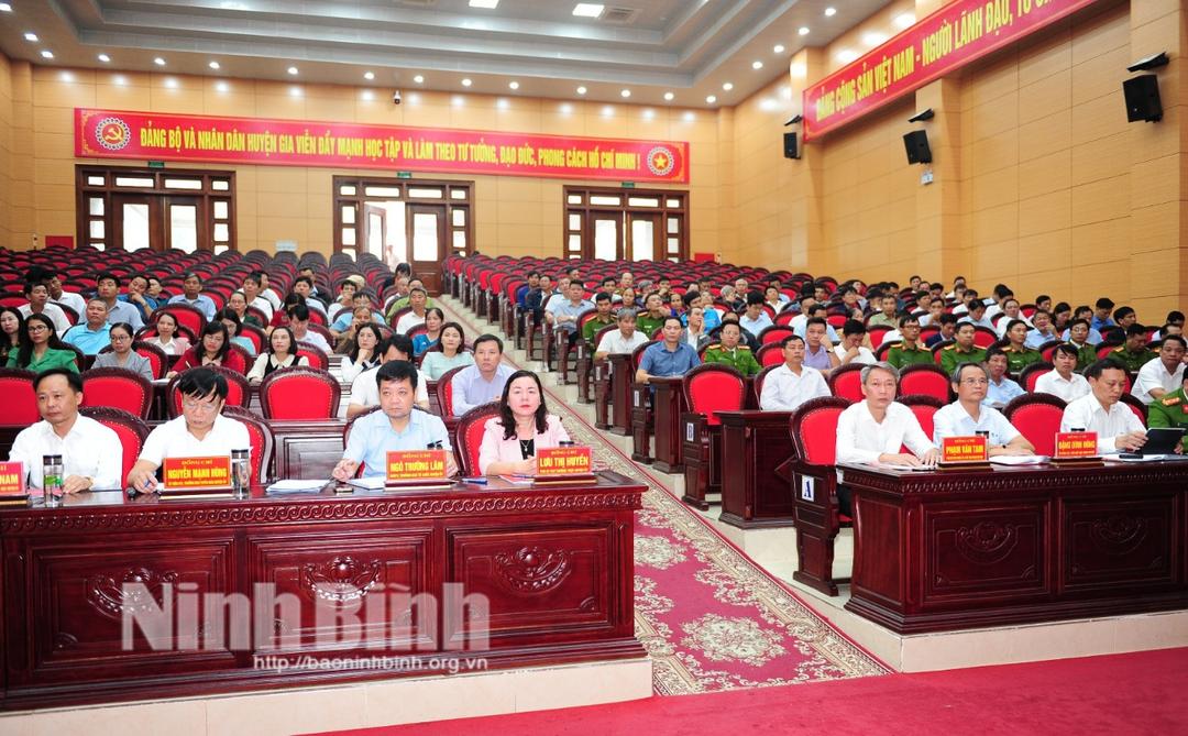 Huyện ủy Gia Viễn quán triệt triển khai thực hiện các văn bản của Bộ Chính trị, Ban Bí thư