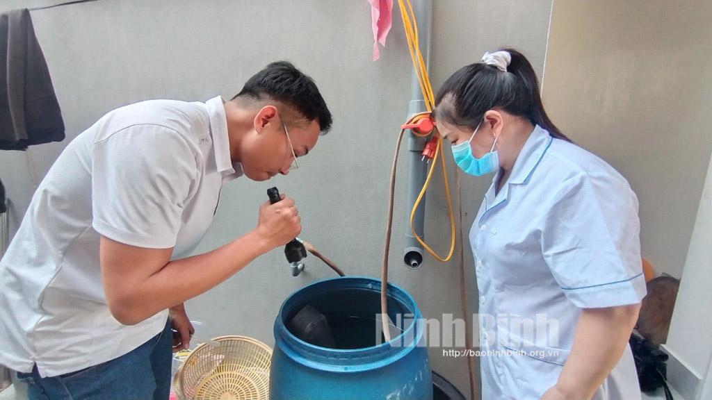 Kiểm tra công tác phòng chống dịch sốt xuất huyết tại các địa phương