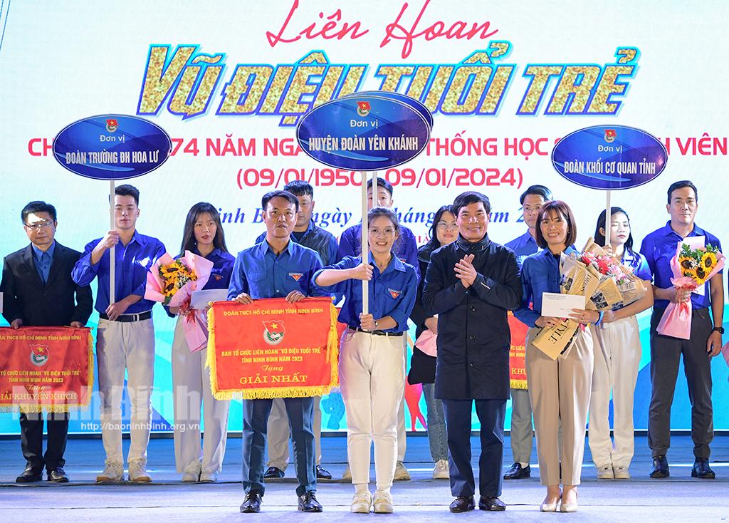 Tổ chức chương trình liên hoan Vũ điệu tuổi trẻ