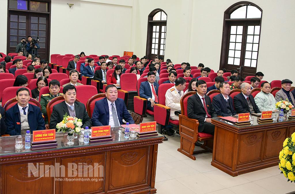 Kỳ họp thứ 14, HĐND thành phố Ninh Bình khóa XXI