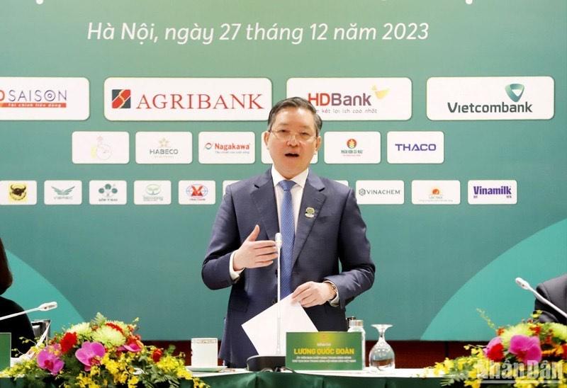 Ông Lương Quốc Đoàn tái đắc cử Chủ tịch Trung ương Hội Nông dân Việt Nam