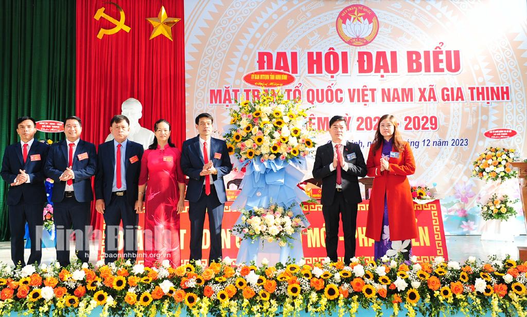 Đại hội MTTQ Việt Nam xã Gia Thịnh nhiệm kỳ 2024-2029