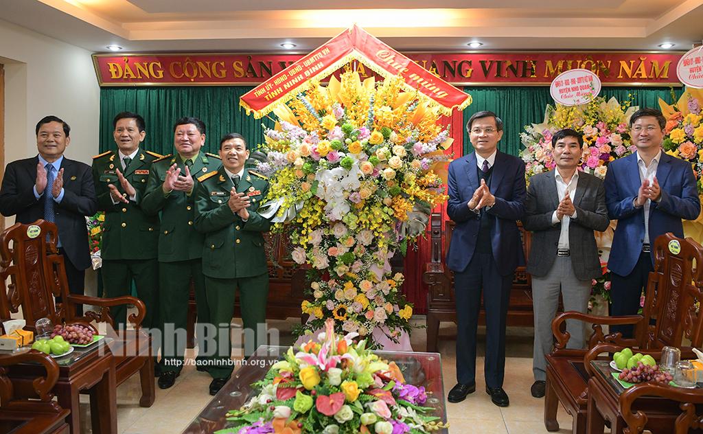 Đồng chí Bí thư Tỉnh ủy thăm, chúc mừng Hội Cựu chiến binh tỉnh nhân ngày truyền thống
