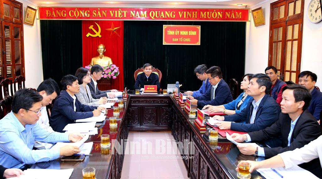 Hội nghị trực tuyến toàn quốc quán triệt, triển khai tổng kết công tác xây dựng Đảng 5 năm (2021-2025)