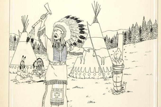 Tranh vẽ Tintin đạt giá kỷ lục 2 triệu Euro