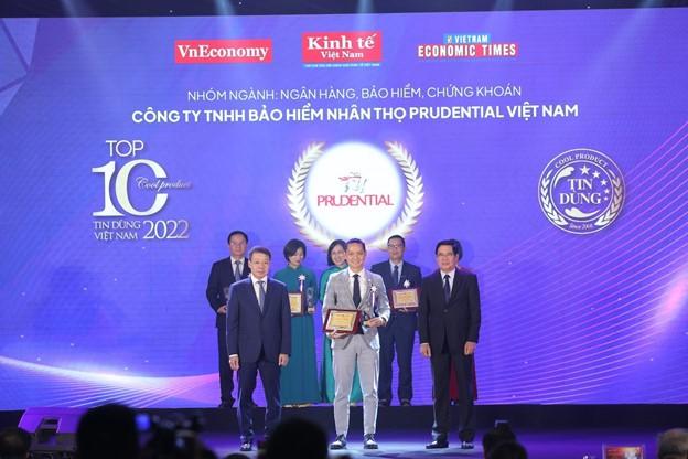 Sản phẩm mới của Prudential lọt TOP 10 Sản phẩm - Dịch vụ tin dùng của năm chỉ sau bốn tháng ra mắt