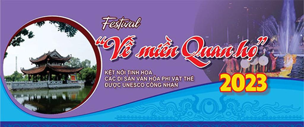 (Infographic) Festival "Về miền Quan họ -2023"- Kết nối tinh hoa các di sản văn hóa phi vật thể