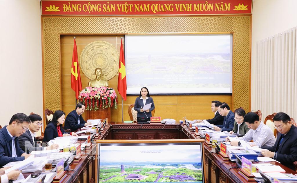 Ban Thường vụ Tỉnh ủy thảo luận, cho ý kiến vào các nội dung quan trọng