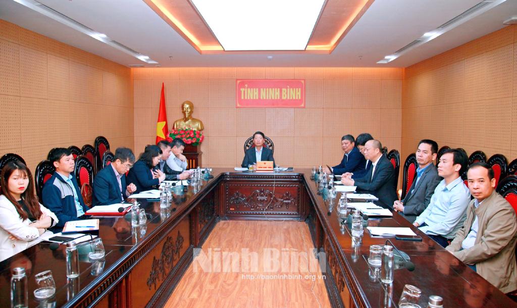 Hội nghị trực tuyến về tình hình triển khai thực hiện các chương trình mục tiêu Quốc gia