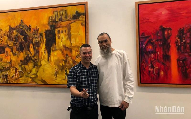 "Home" - Mái nhà ấm áp đầy sắc màu của gia đình họa sĩ Hoàng Định