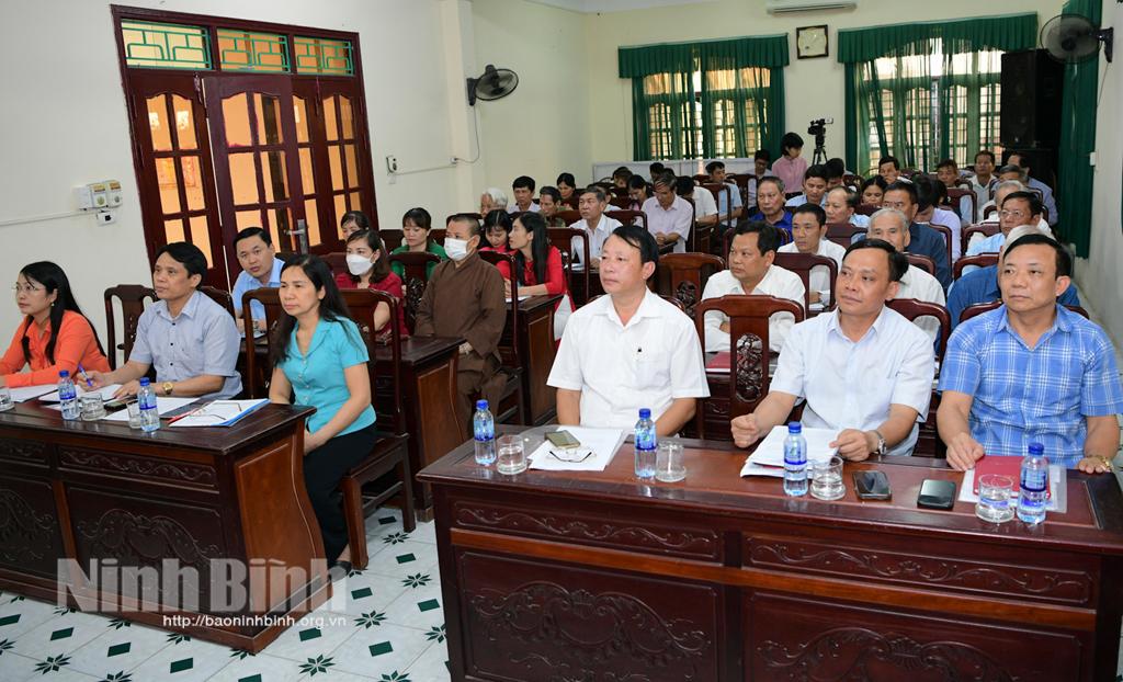 Yên Mô: Tổng kết 20 năm tổ chức Ngày hội Đại đoàn kết toàn dân tộc, giai đoạn 2003-2023