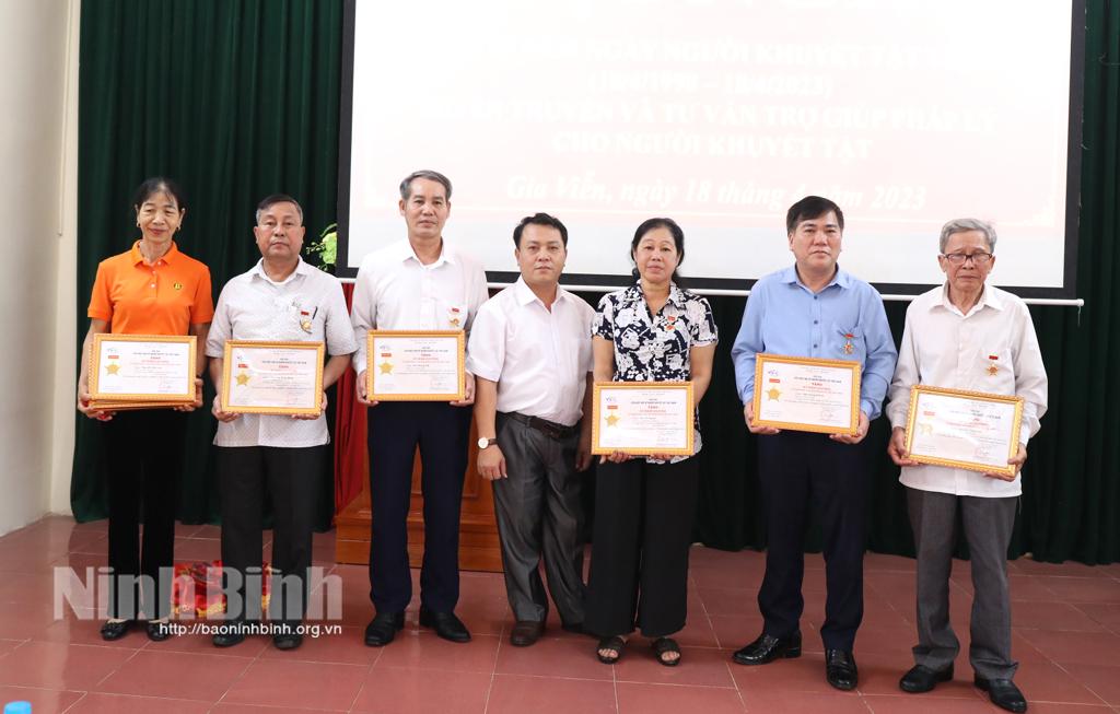 Gia Viễn kỷ niệm 25 năm Ngày người khuyết tật Việt Nam