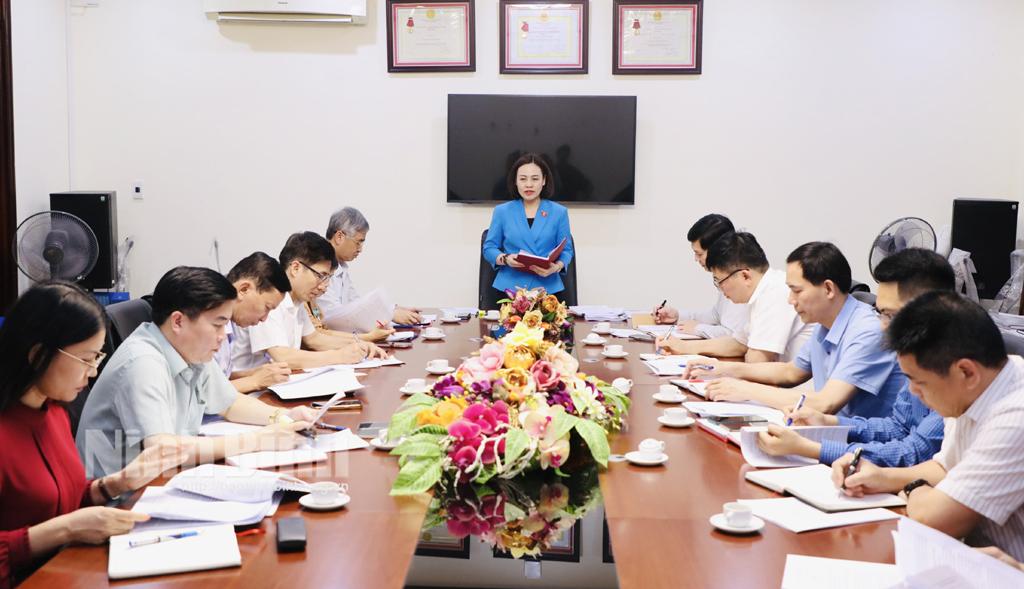 Đoàn ĐBQH tỉnh khảo sát việc thi hành Luật Nhà ở