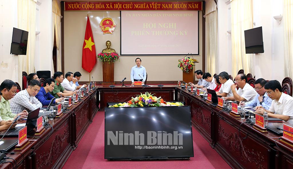 UBND tỉnh triển khai nhiệm vụ trọng tâm quý II