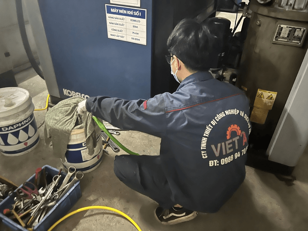 Việt Á - Cung cấp hệ thống khí nén tiết kiệm năng lượng