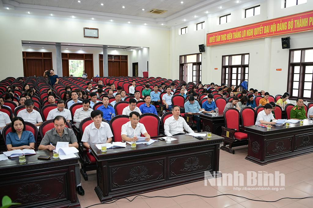 Thành ủy Tam Điệp tổng kết 10 năm thực hiện Nghị quyết số 29 của Ban Chấp hành Trung ương Đảng