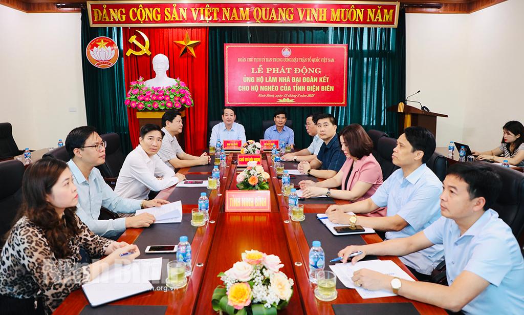 Phát động ủng hộ làm nhà đại đoàn kết cho hộ nghèo của tỉnh Điện Biên