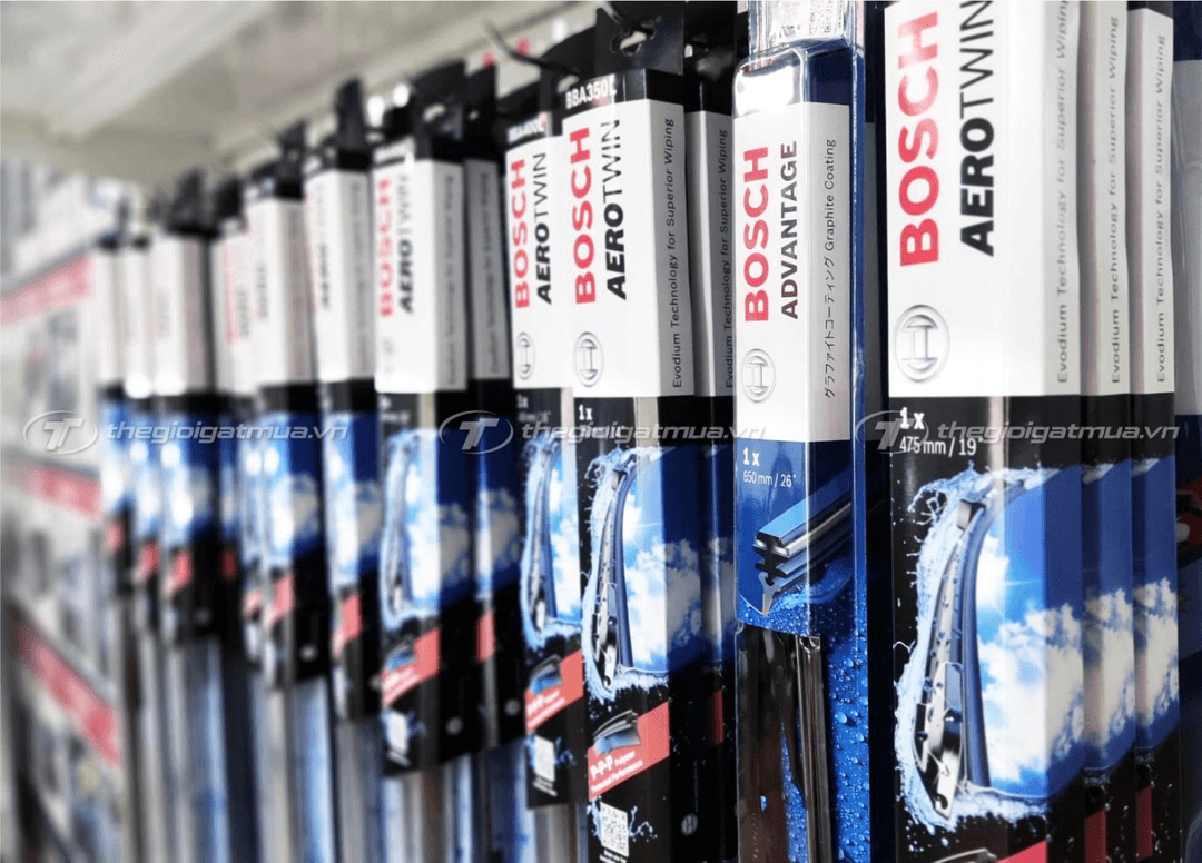 Gạt mưa Bosch chính hãng - Thương hiệu Đức, chất lượng EU