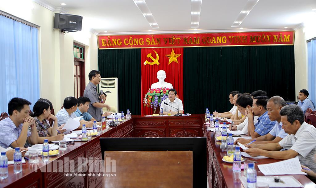 Giám sát hoạt động của Ban Thanh tra nhân dân, Ban Giám sát đầu tư của cộng đồng tại huyện Yên Mô