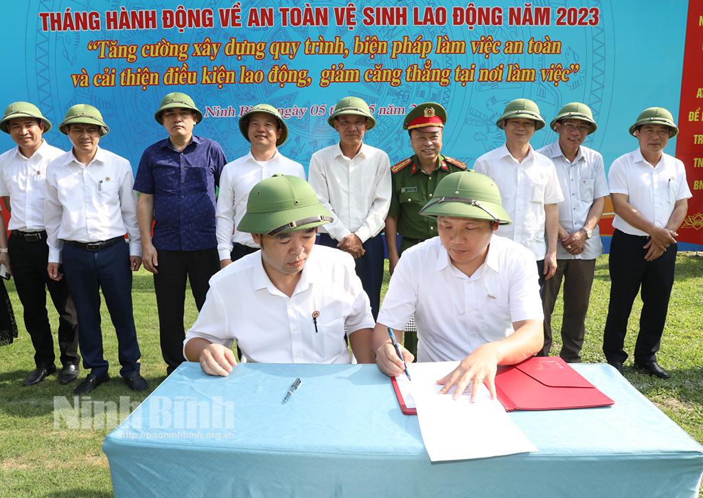 Phát động Tháng hành động về an toàn, vệ sinh lao động năm 2023