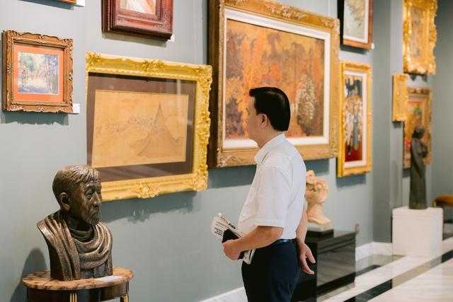 "'Hội ngộ" bất ngờ của các danh họa Việt Nam ở Quang San Art Museum
