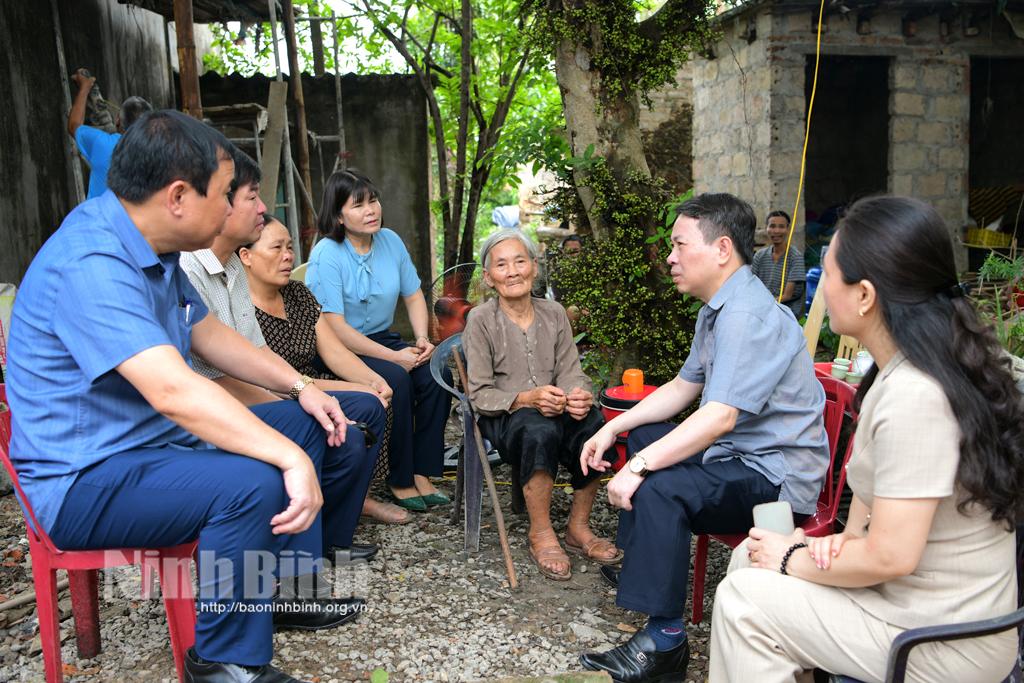 Kiểm tra việc thực hiện Nghị quyết số 43 của HĐND tỉnh tại huyện Nho Quan