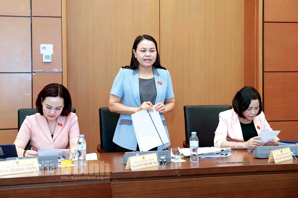 Thành công của kỳ họp thứ 5, Quốc hội khóa XV và những dấu ấn của Đoàn ĐBQH tỉnh Ninh Bình