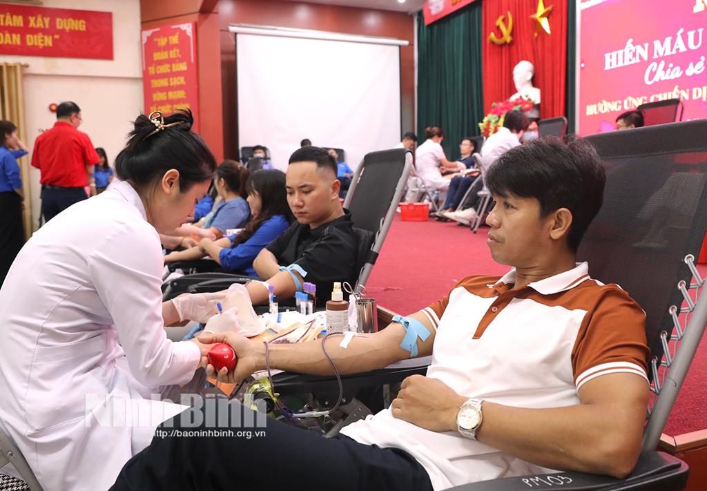 Đoàn Khối cơ quan và doanh nghiệp tỉnh tổ chức ngày hội hiến máu tình nguyện