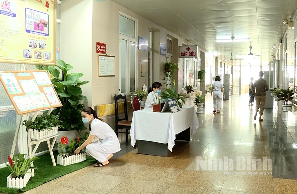 Xây dựng Bệnh viện Đa khoa Ninh Bình xanh-sạch-đẹp và thực hành tốt 5S